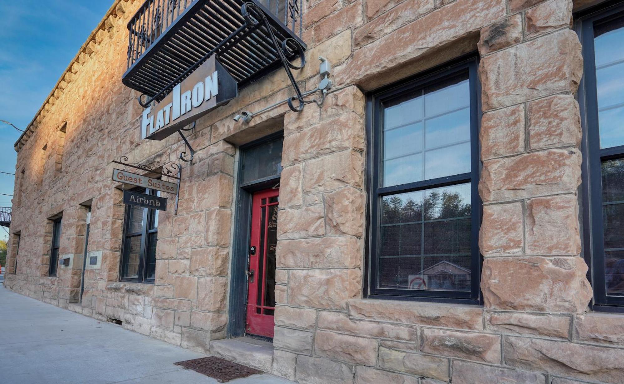 Flatiron Suite 103 - Historic Sandstone Hotel Hot Springs Exterior foto